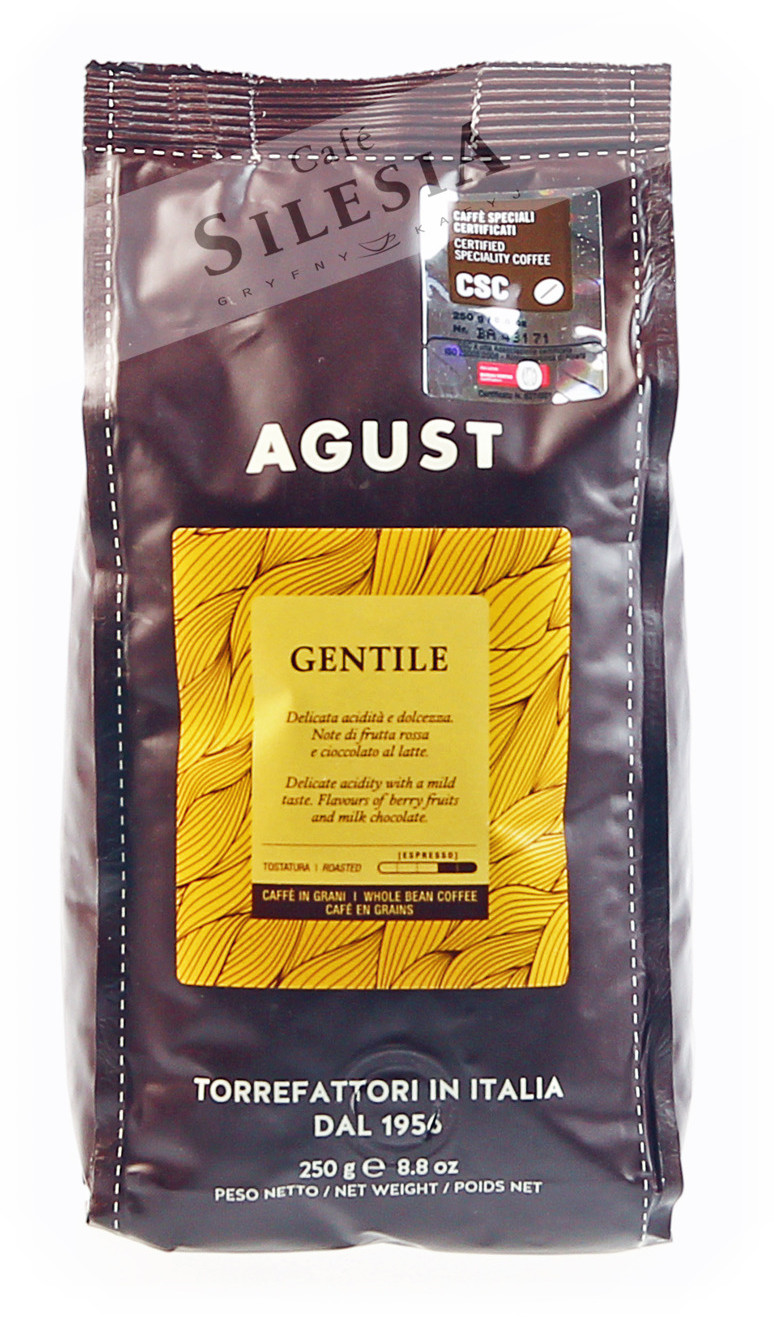 Agust kawa GENTILE 250g mielona 11.58. AGGEN0.25M