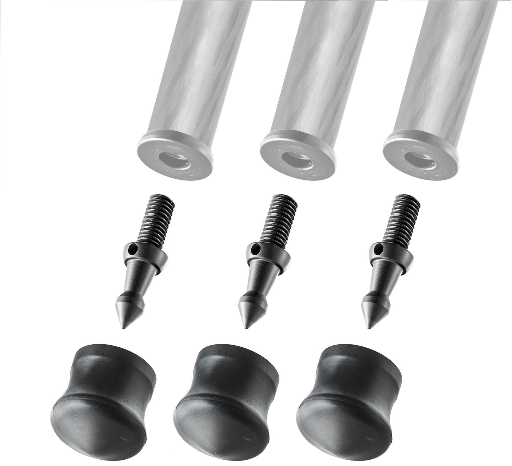Gitzo GSF38S stopki z kolcem 38mm 3szt GSF38S