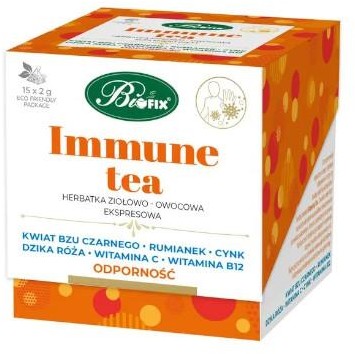 Bifix Immune tea herbatka ziołowo-owocowa 15 torebek