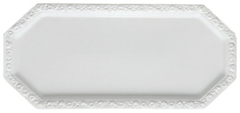 Rosenthal 10430  800001  12844 Maria ciasto płytkę prostokątny 36 x 16 cm, biały 10430-800001-12844