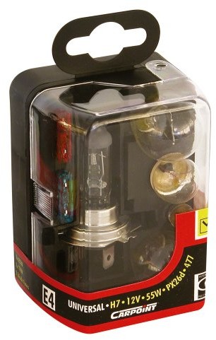 Carpoint 0725007 zestaw oświetlenia H7 Standard CPT0725007