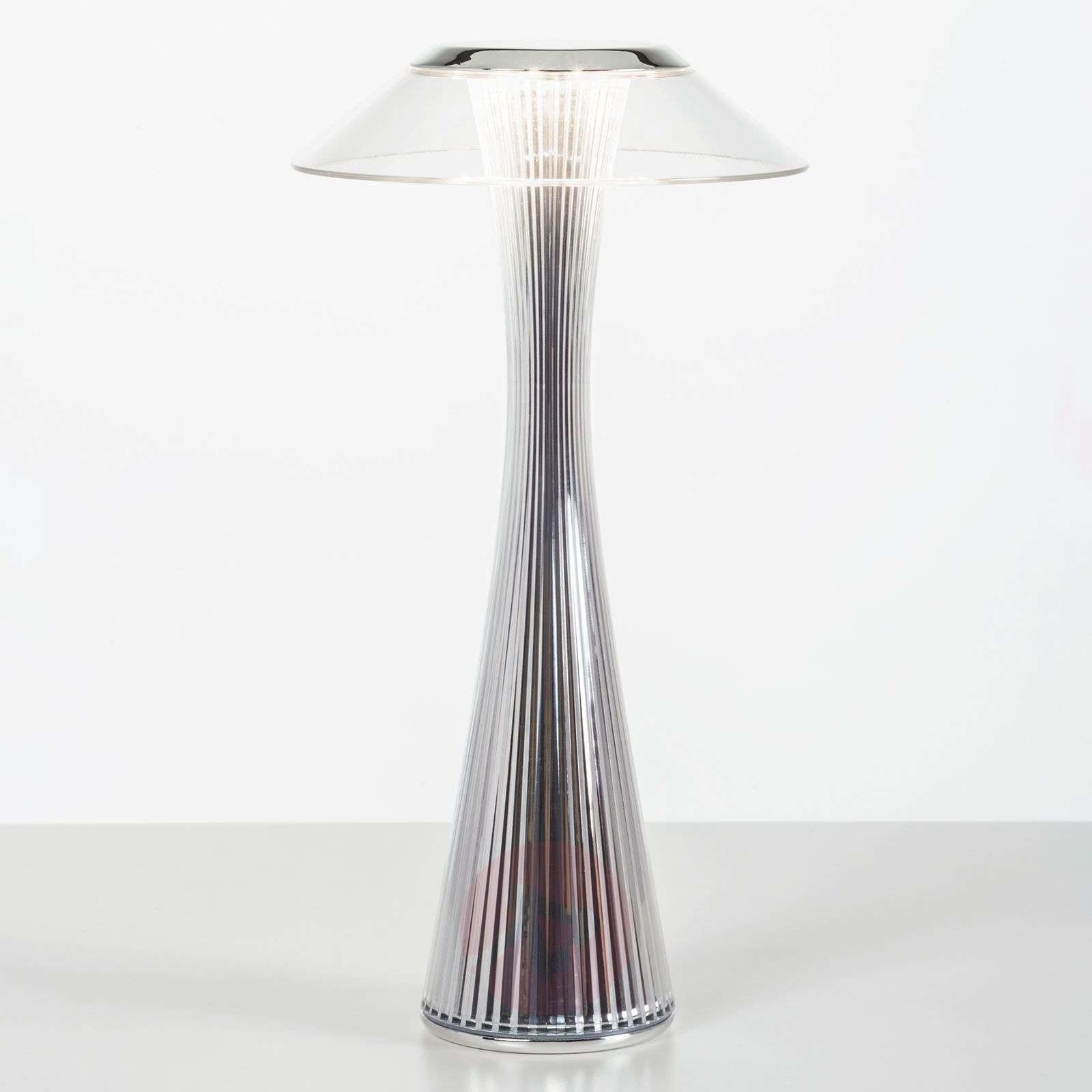 Kartell Outdoor Space - lampa stołowa LED ładowana
