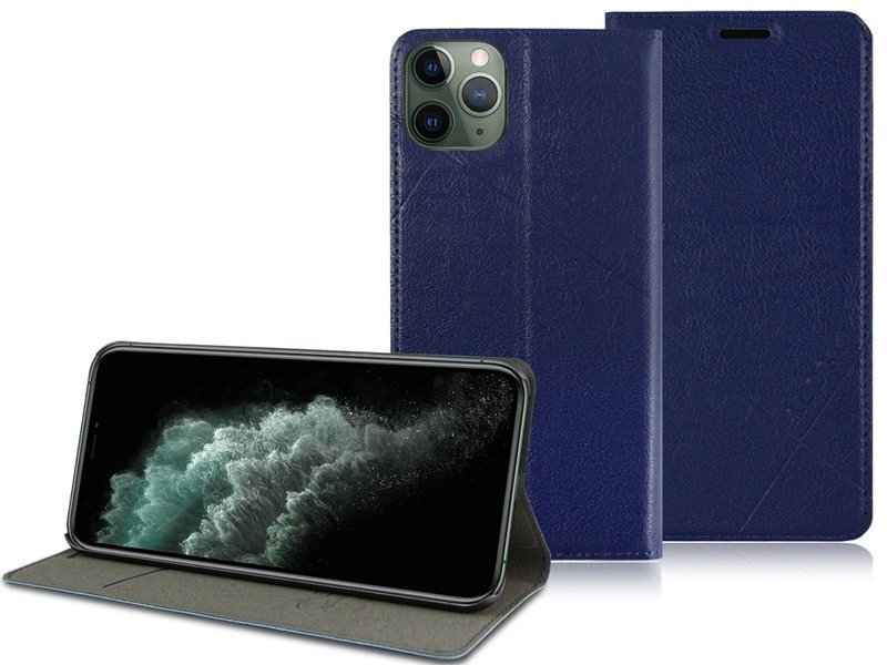 Alogy Etui portfel wallet do Apple iPhone 11 Pro Max Granatowe 8194X3
