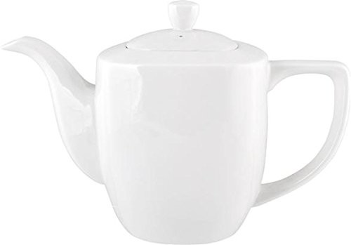 H+H H & H ekspres do kawy kwadratowa, Bone China, biały, 6 sztuki 9546670