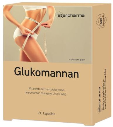 StarPharma Glukomannan, 60 kapsułek