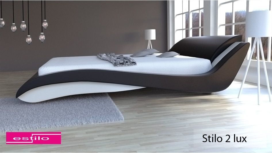 Estilo Łóżko sypialniane Stilo-2 Lux velur