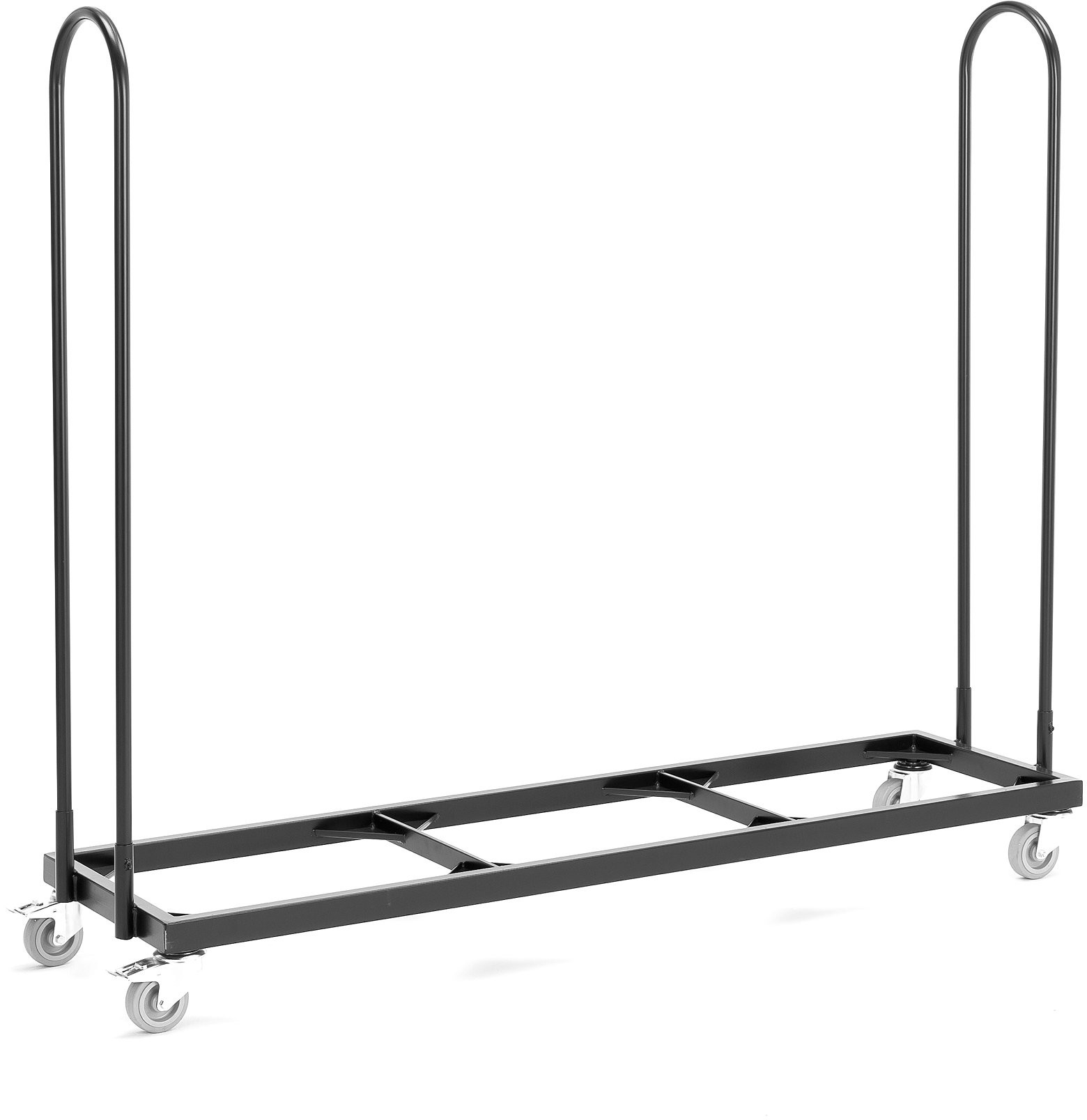 AJ Wózek do krzeseł 3x10 krzeseł czarny 125889