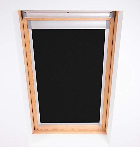 Bloc Blinds Bloc Skylight roleta 102 do okien dachowych Velux Blockout, czarna, MK08