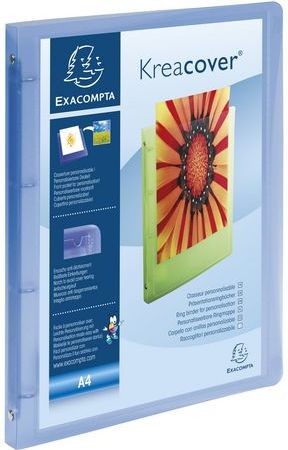 Staples Segregator  4-ringowy A4 30mm przezroczysty EXC450 EXC450