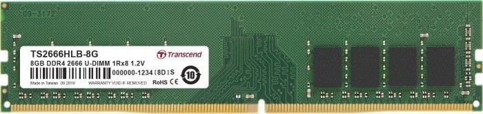 Transcend DDR4 8 GB 2666MHz CL19 TS2666HLB-8G TS2666HLB-8G