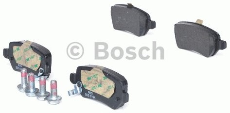Bosch Zestaw klocków hamulcowych, hamulce tarczowe 0 986 424 646