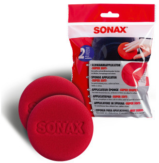 Sonax gąbka do preparatów polerskich wyjątkowo miękka- (2 St.) 2 Sztuka 0