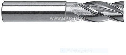 FENES Frez trzpieniowy 4-ostrzowy 10mm DIN 844-A K-M-N HSS-E