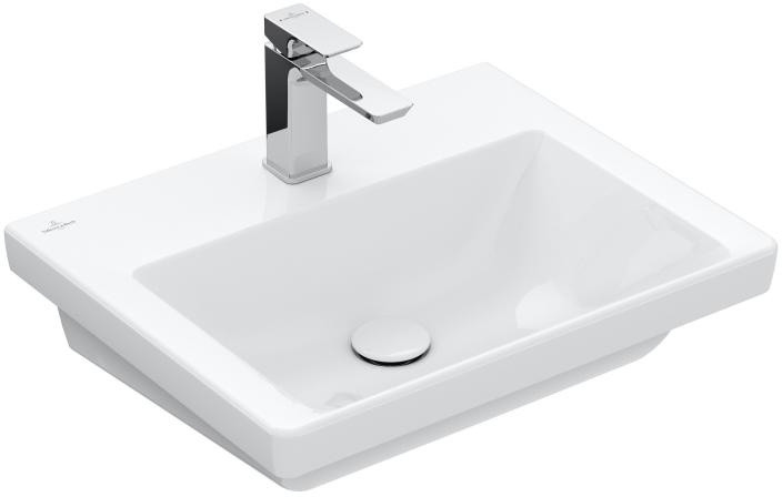 Villeroy & Boch Subway 3.0 Umywalka meblowa 55x44 biała 4A70F501