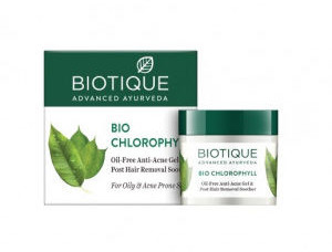 Biotique BIO Żel do skóry trądzikowej i problematycznej z Chlorofilem OIL FREE 50g