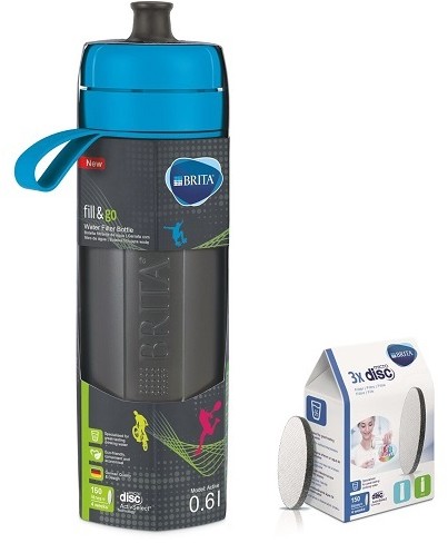 Brita Butelka Filtrująca Active +4 Wkłady MicroDis