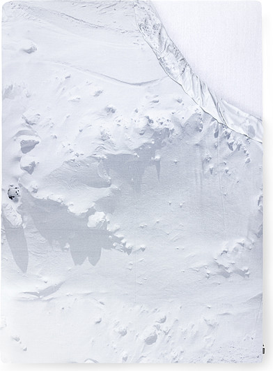 Hayka Foonka Prześcieradło z gumką śnieg 160 x 200 cm fbs-160-200-sg