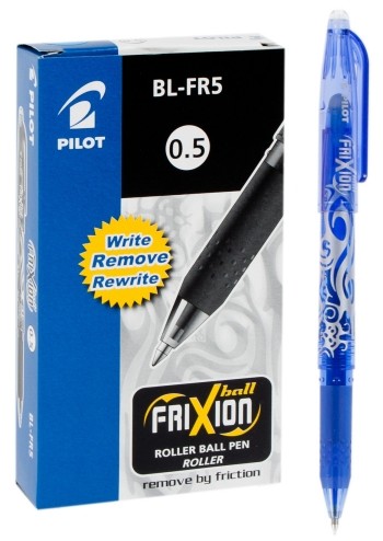 Pilot Pióro K 0.5 Frixion niebieski pudełko A 12