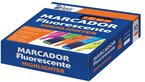 DART D 'Art  Pack 10 zakładka fluorisierend, pomarańczowy 79502