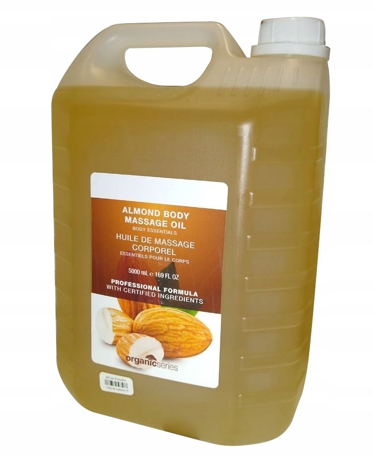 Organic Olej Oliwka do masażu ciała Migdałowy 5L