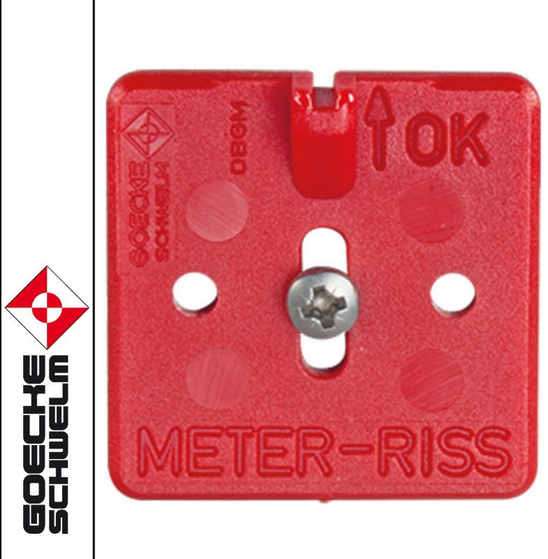 GOECKE Tarcza z reperem pod łate 40x40mm 13E-3