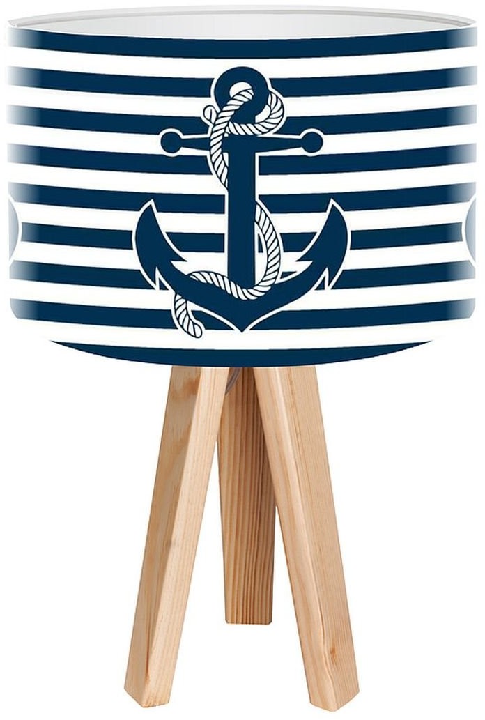 Macodesign Lampa biurkowa Kapitańskie kotwice mini-foto-342, 60 W