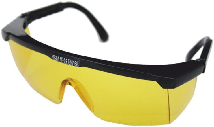 Okulary Ochronne Żółte Regulowane C0001