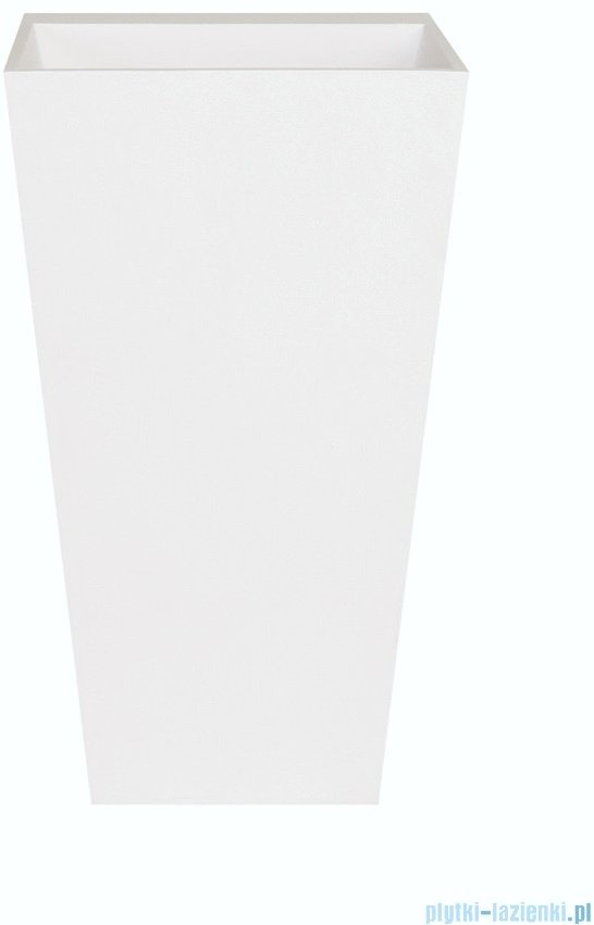 Besco Vera Glam Srebrna umywalka wolnostojąca 50x42x85cm #UMD-V-WOS |