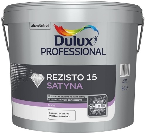 Dulux Professional REZISTO 15 SATYNA White 9l