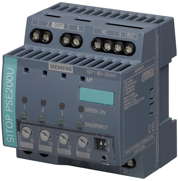 Siemens Sitop pse200u 10 a selectivity module 4 channels 6EP1961-2BA41