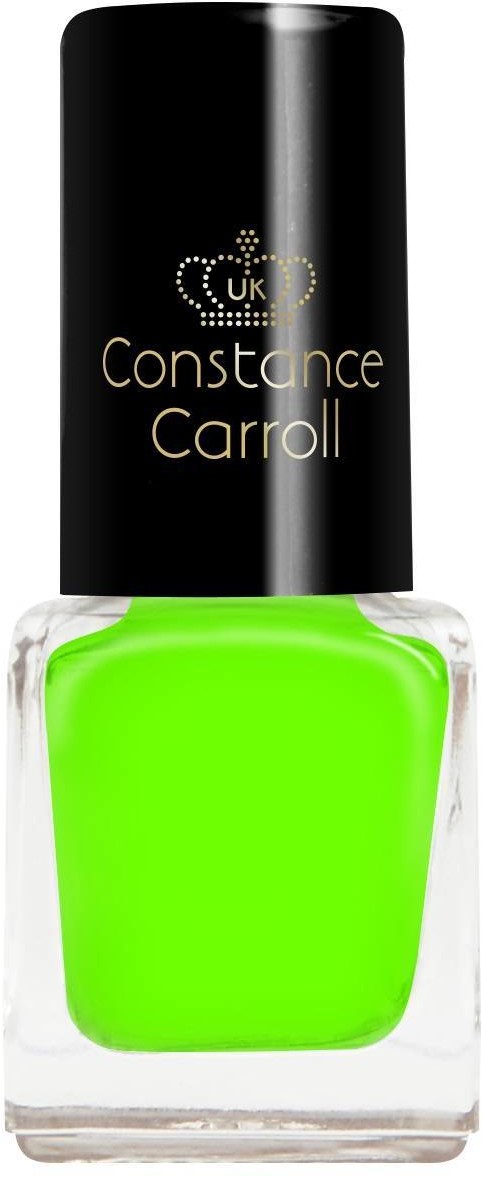 Zdjęcia - Lakier do paznokci NEON Constance Carroll  z winylem nr 76  Green 5ml - mini 