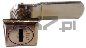 Zamek eurolock na klucz do szaf SUM, SUS i SUL (A8CD-740E3)