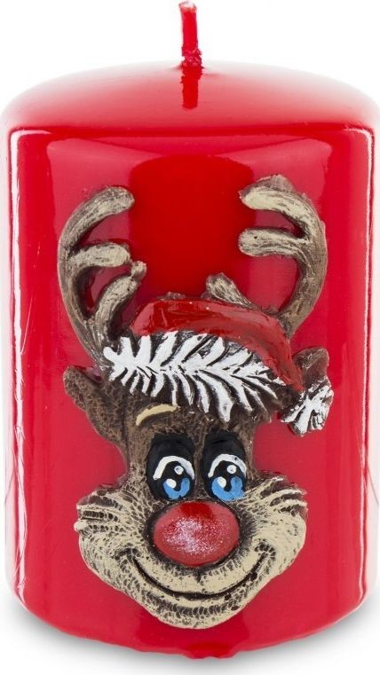 Art Pol Pol Pl Czerwony Świeca Rudolf Walec Mały 142851