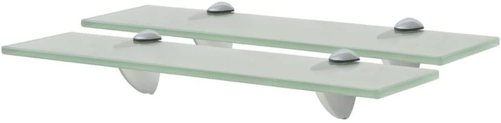 VidaXL Lumarko Półki szklane, 2 szt., 40 x 10 cm, 8 mm 3051511   VidaXL