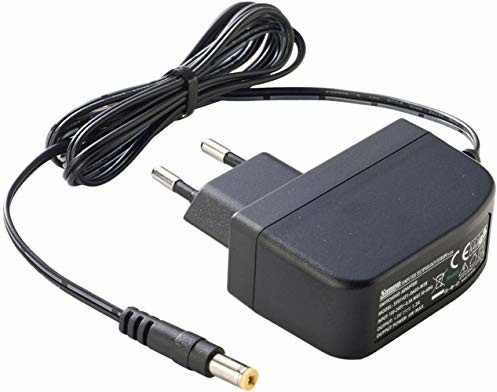 PremiumCord Uniwersalny zasilacz 230 V/12 V/0,5 A DC, adapter sieciowy AC/DC, adapter do routerów i innych urządzeń 12 V, wtyczka wyjściowa 5,5 mm/2,1 mm ppadapter-148