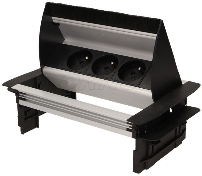 Orno Gniazdo wpuszczane w blat 3x250V AC OR-AE-1361 OR-AE-1361