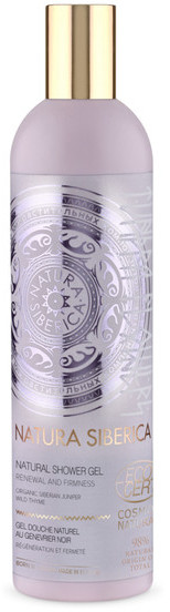 Natura Siberica Naturalny ujędrniający żel pod prysznic z czarnym jałowcem 400ml