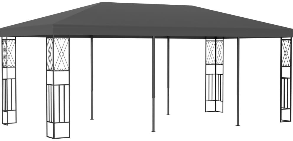 vidaXL Altana, 3 x 6 m, antracytowa, tkanina 48010