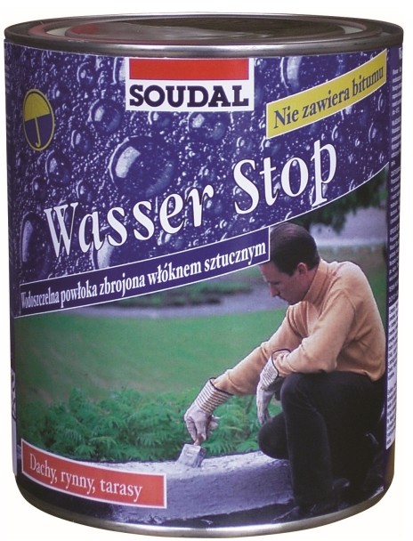 Soudal Powłoka do impregnacji dachów Wasser Stop 4 kg