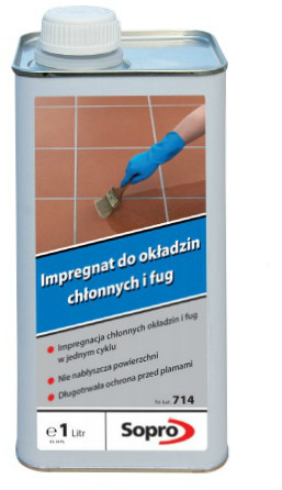 SOPRO FS 714- impregnat do ok$29adzin ch$30onnych i fug, 1l