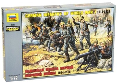 Zvezda Zvezda German Infantry WWI MZV-8083