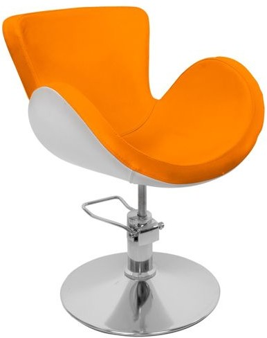 HAIR SYSTEM FOTEL FRYZJERSKI Q-003F white/orange 110428