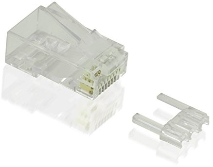 Value 21993064 Modular Plug, nieekranowany, Kat.6/6 a, 100 szt. Przezroczysty 21993064