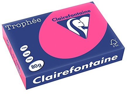 Unbekannt Clairefontaine 2973 papier tusz do drukarki atramentowej InkJet Rosa 2973