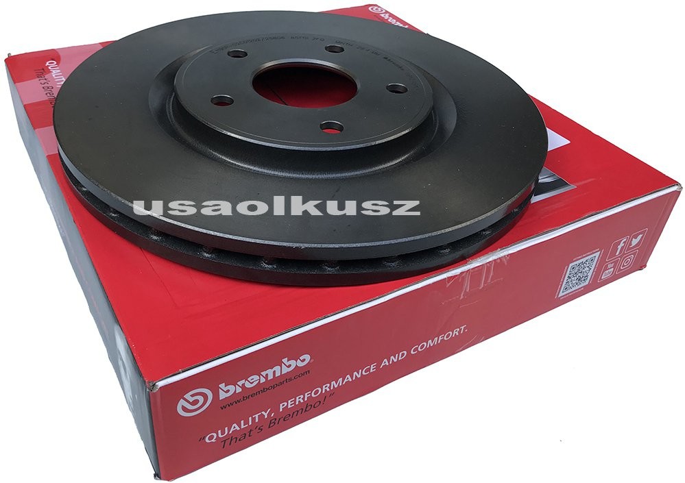 BREMBO Tarcza hamulcowa przednia 330mm Chrysler Voyager Town Country 2012 09.N248.11