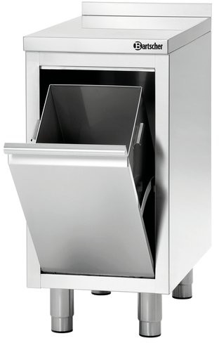 Bartscher SZAFKA Z KOSZEM NA ŚMIECI 28L UCHYLNE DRZWI 317347