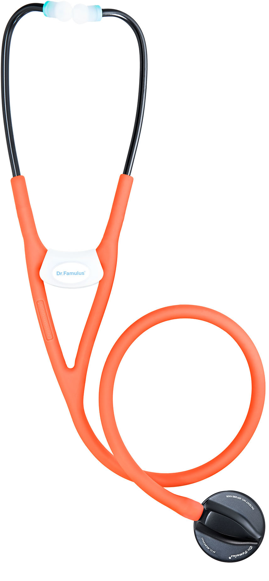 DR FAMULUS Dr. Famulus DR 400 E-pomarańczowy Stetoskop następnej generacji, Internistyczny FAMULUS DR400E O