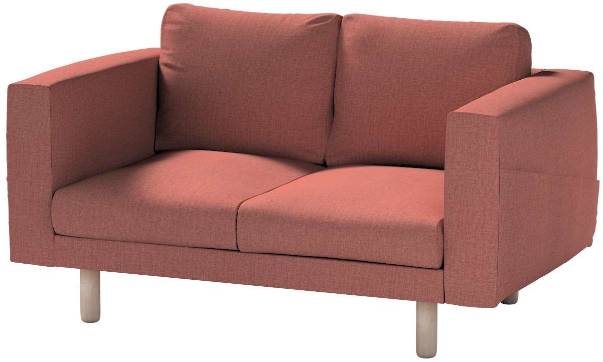 Dekoria pl pl Pokrowiec na sofę Norsborg 2-osobową brązowo-koniakowy 153 x 88 x 85 cm City 1021-704-84