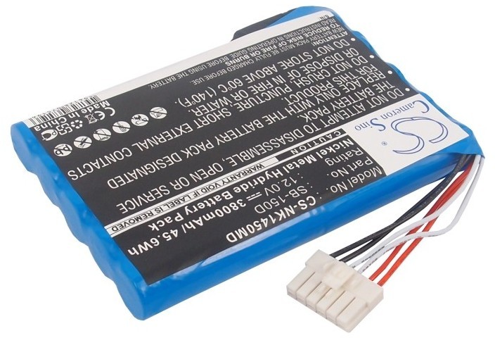 Cameron Sino Nihon Kohden SB-150D 3800mAh 45.60Wh Ni-MH 12.0V Cameron Sino)