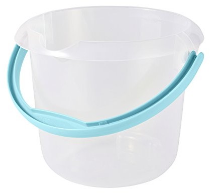 keeeper OKT 11705001000 przeźroczyste wiadro z lejkiem, 5 l 1170500100000